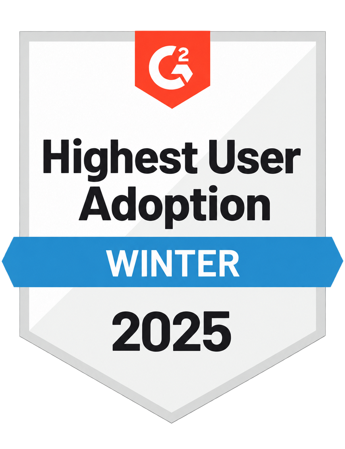 G2 Highest User Adoption, Winter 2025